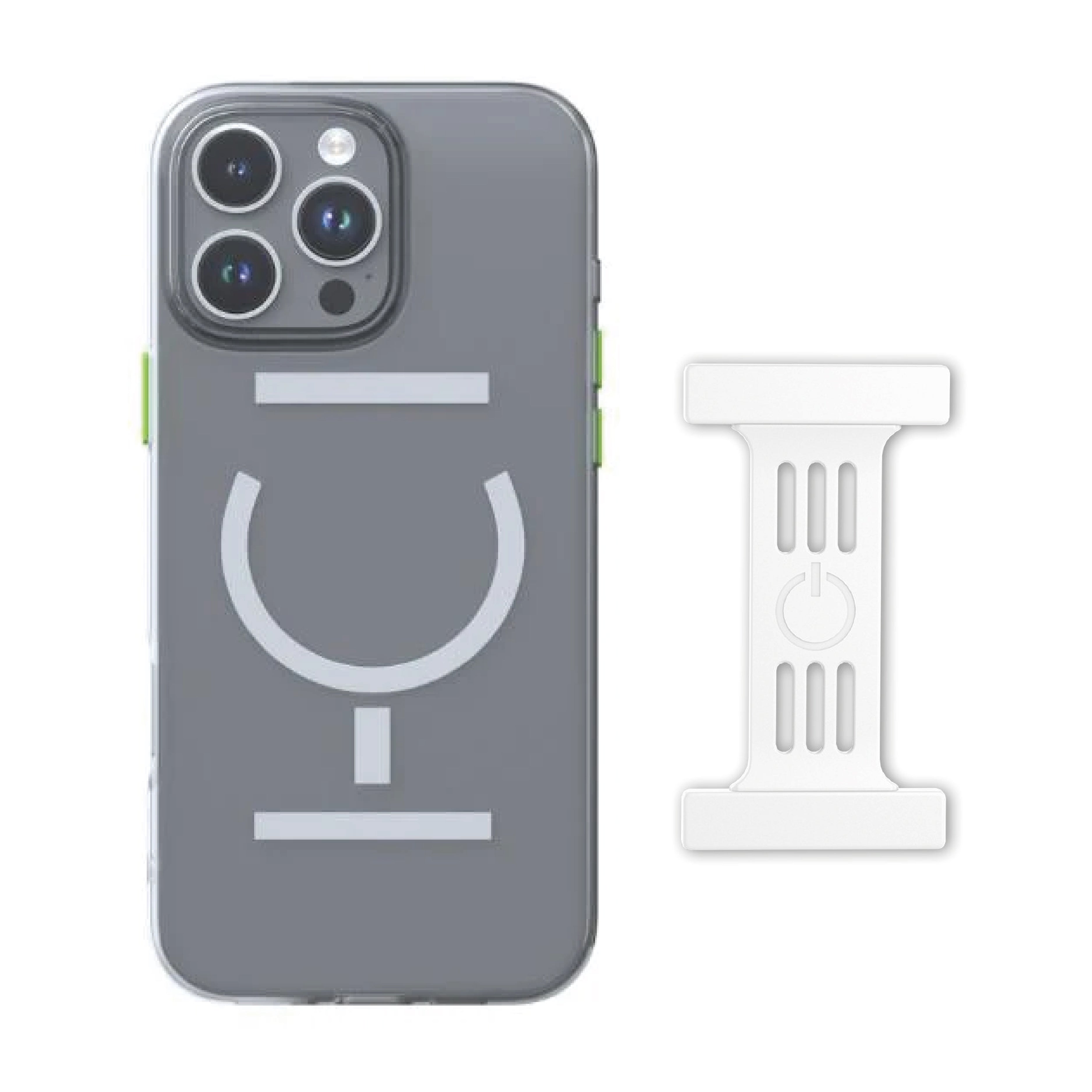 Goui iPhone 16 Pro Case Transparent + Strap Goui iPhone 16 Pro Case Transparent + Strap